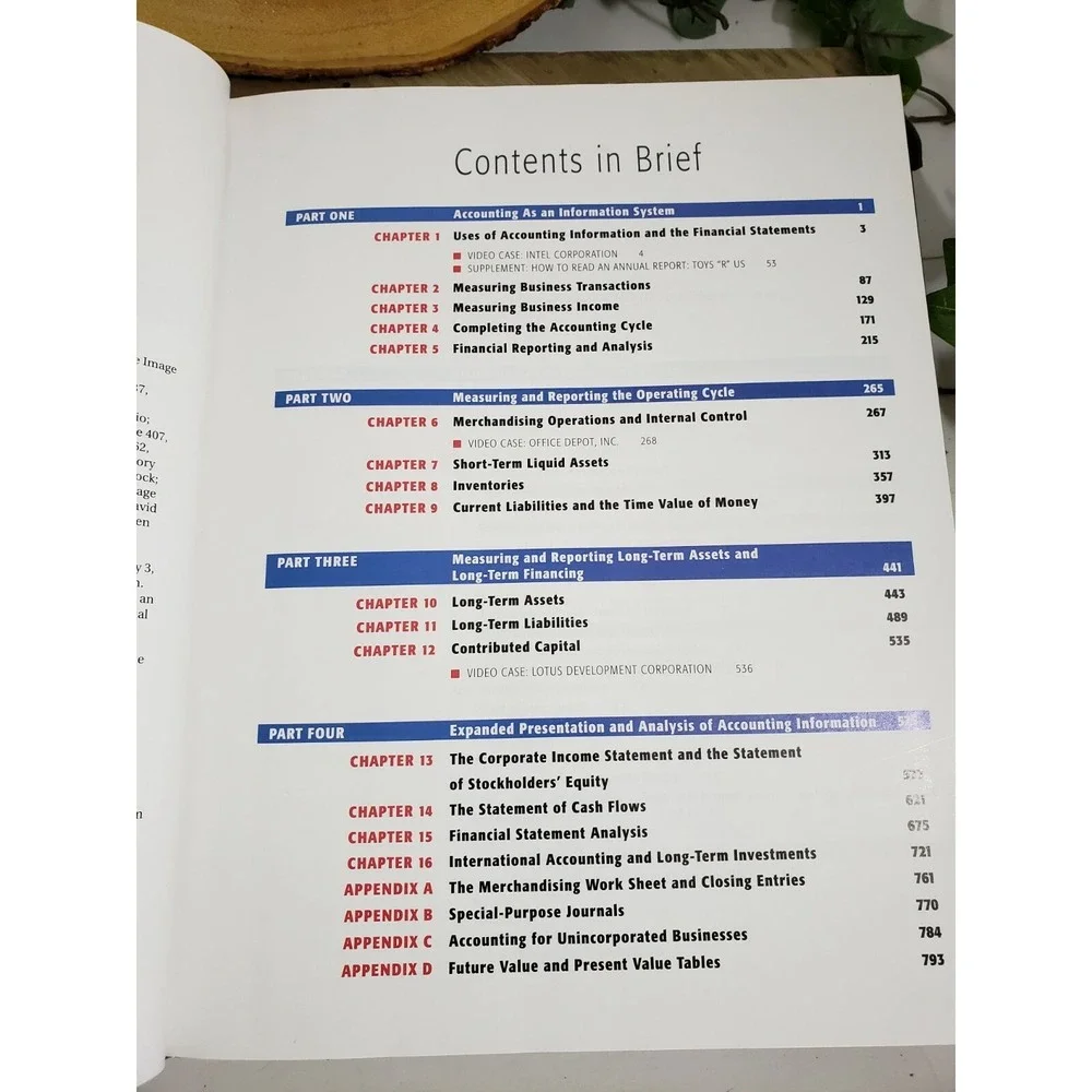 Financial Accounting Text book‎ 6th Edition Belverd E. Needles Marian Powers